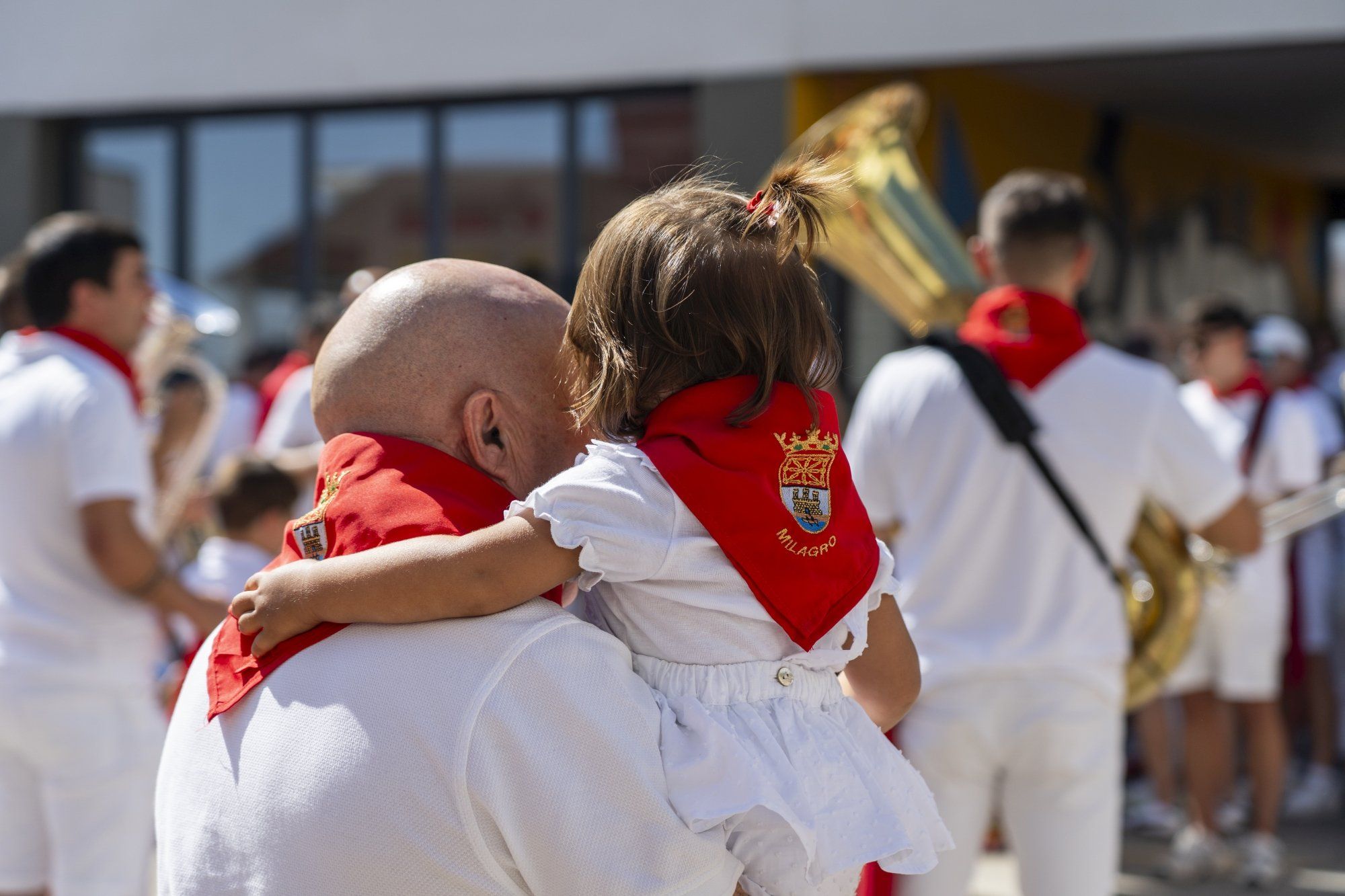 Fotos del cohete de fiestas de Milagro 2025
