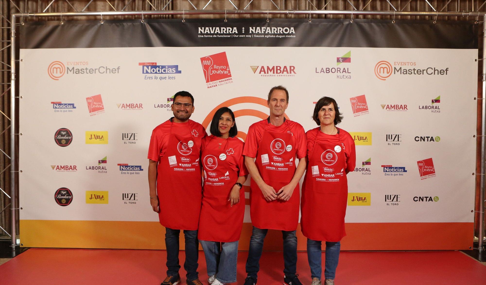 Los 20 equipos participantes en Eventos MasterChef Navarra