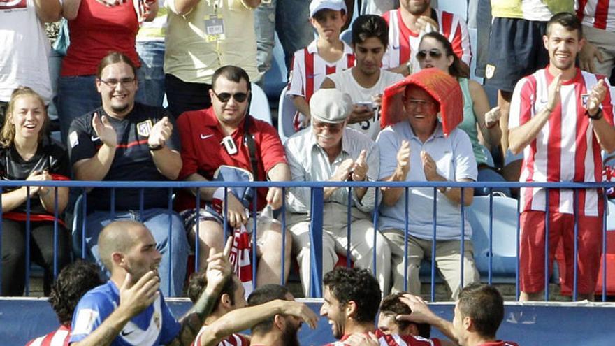 El Atlético suma y sigue ante el Almería