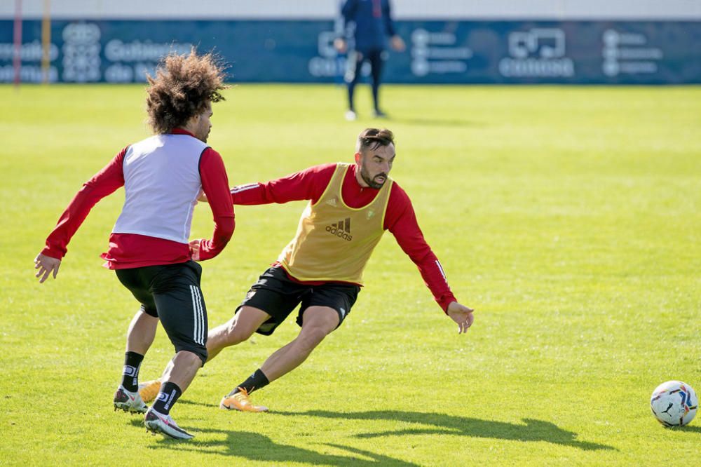 Osasuna vuelve al trabajo en Tajonar