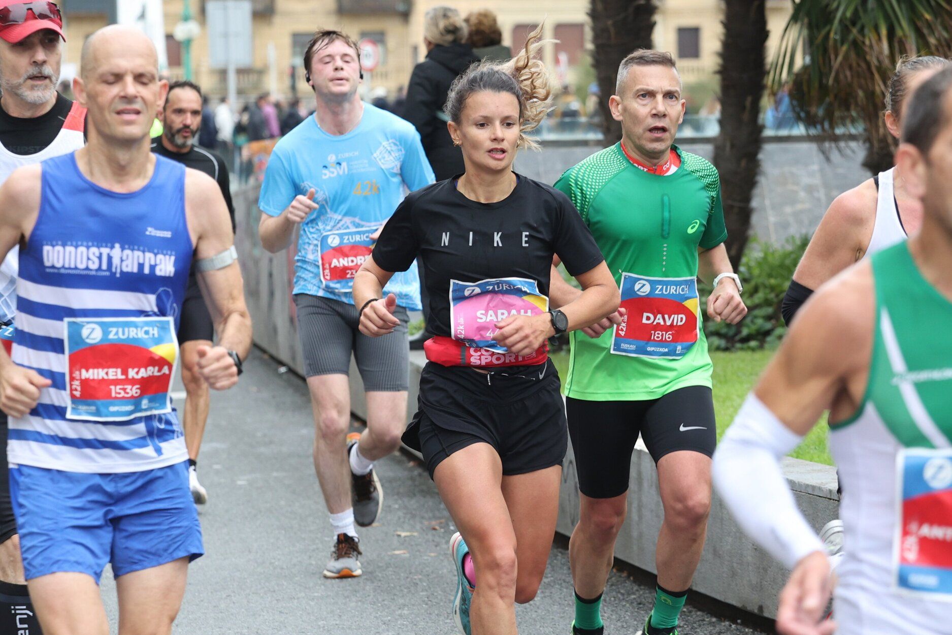 La 46 edición de la Maratón de San Sebastián, en imágenes