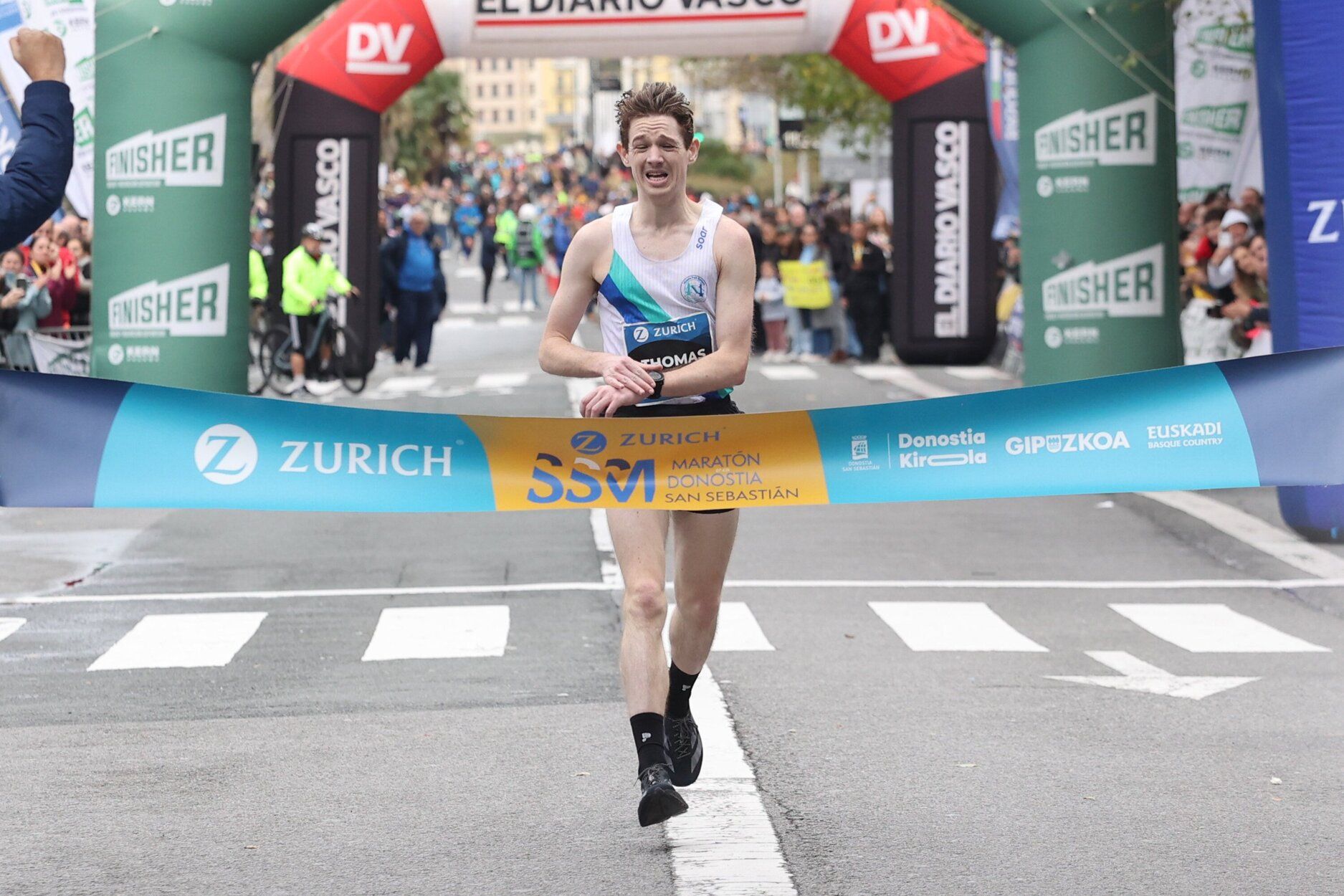 La 46 edición de la Maratón de San Sebastián, en imágenes