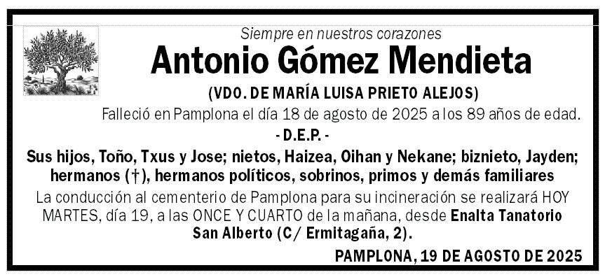 Antonio Gómez Mendieta