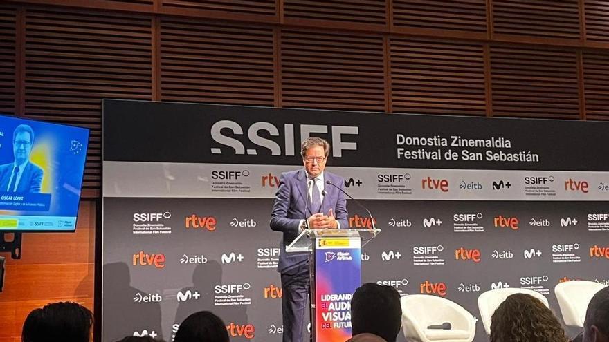 Óscar López anuncia una nueva inversión de 4,9 millones de euros para el sector audiovisual