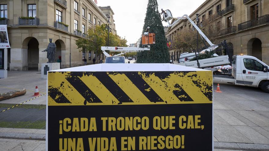 El sector forestal de Navarra exige que se proteja a sus trabajadores