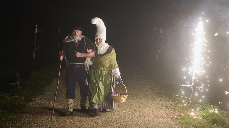Fotos del desfile de Olentzero y Mari Domingi en Sarriguren