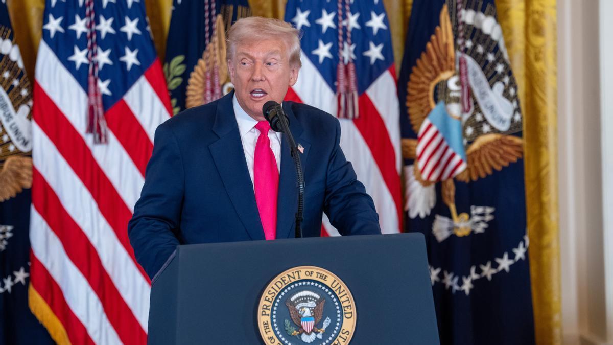 El presidente estadounidense Donald Trump