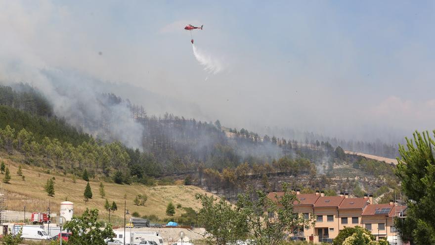 En libertad provisional el detenido por causar el incendio forestal de Olloki