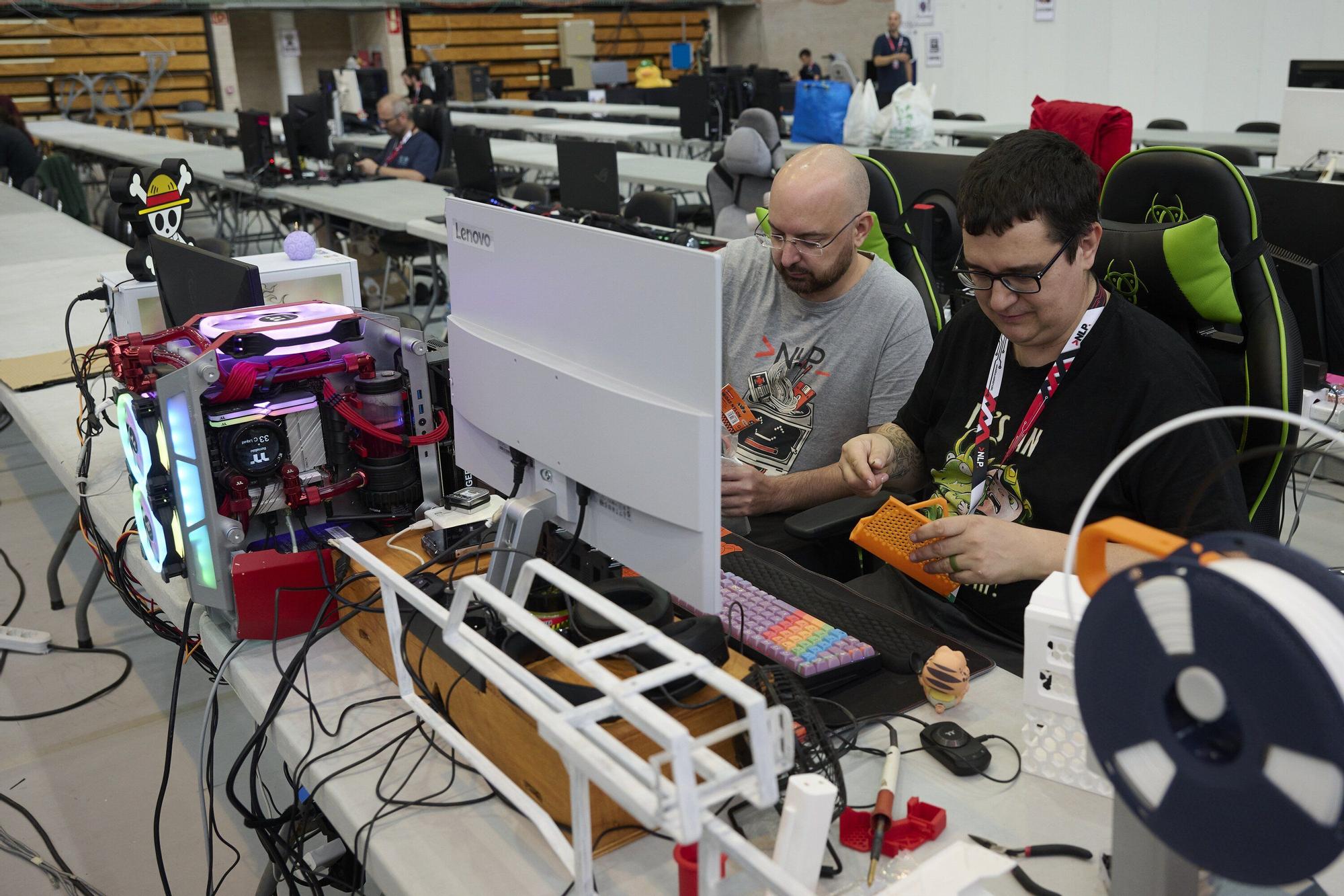 Fotos de la octava edición de la Navarra LAN Party
