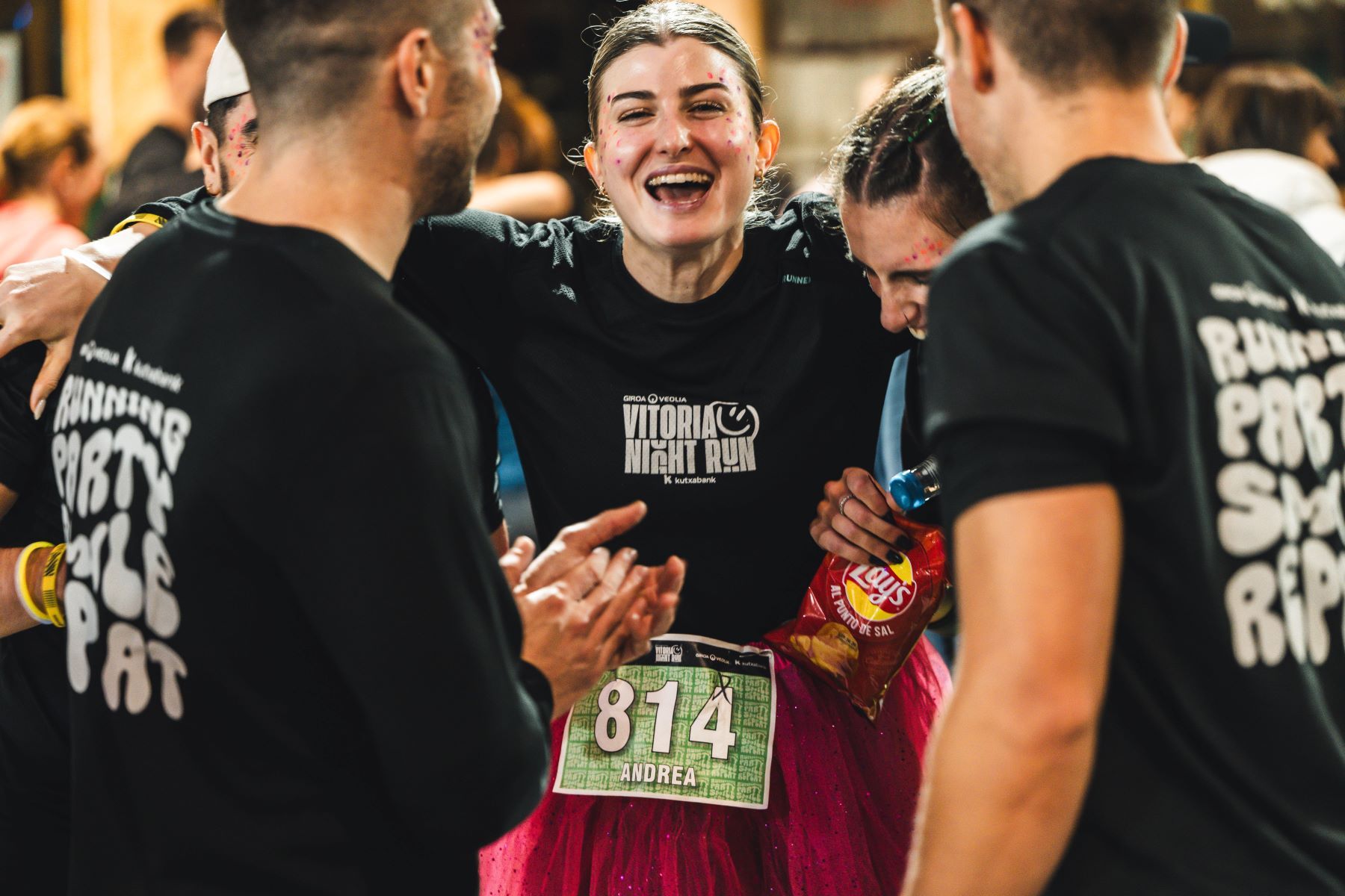 Las mejores imáganes de la Giroa Veolia Vitoria Night Run