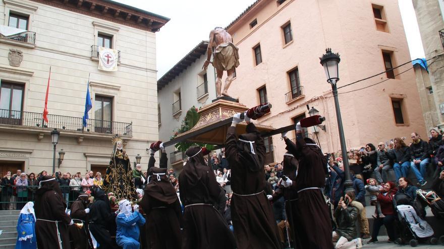 Tudela inicia un apretado fin de semana con la Procesión del Encuentro