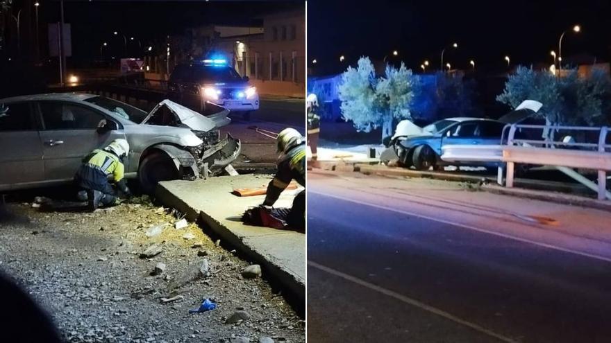 Herido un hombre de 38 años tras un accidente en la NA-126, en Fustiñana