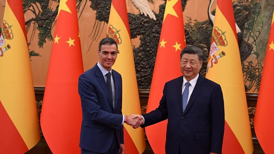Xi se sitúa junto a Sánchez "en el lado correcto de la historia" y celebra la sólida relación bilateral