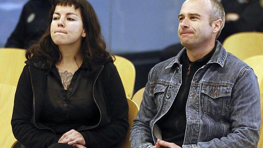 Francisco Solar y Mónica Caballero, acusados de colocar un artefacto explosivo en la Basílica del Pilar de Zaragoza en octubre de 2013