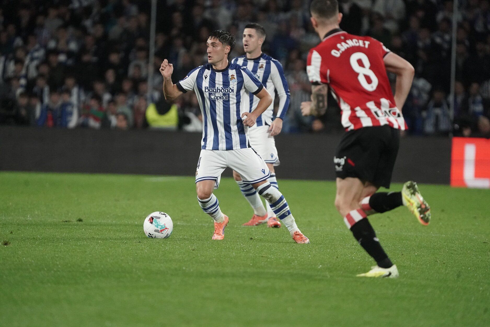 Las mejores imágenes del partido entre la Real y el Athletic