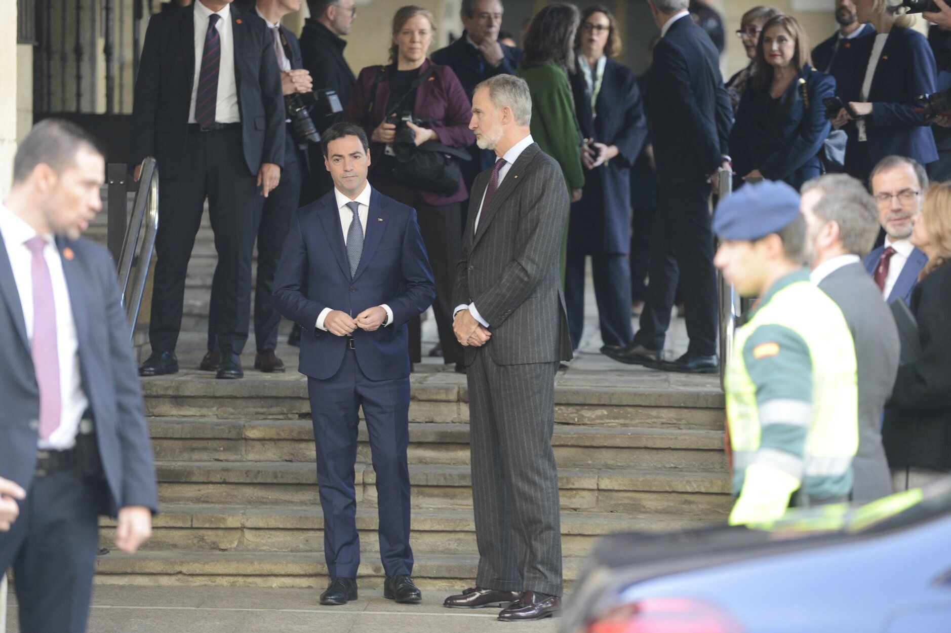 En imágenes: El rey Felipe VI acude al acto conmemorativo del Bombardeo de Gernika