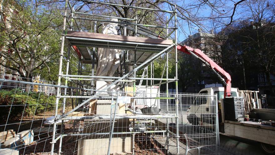 Pamplona mueve a sus reyes: ya hay día y hora para iniciar el traslado de las estatuas de Sarasate