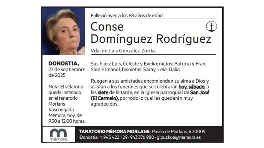 Conse Domínguez Rodríguez