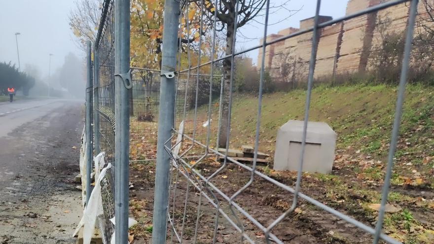 Ayala inicia la obra civil para la báscula de camiones en Murga