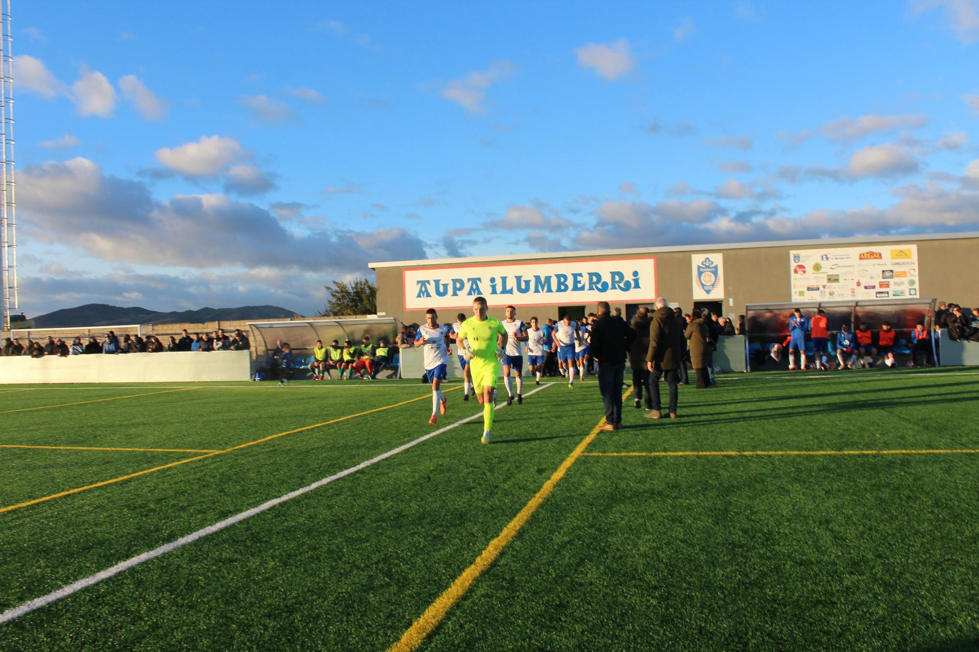 Inauguración del nuevo campo del Lardín