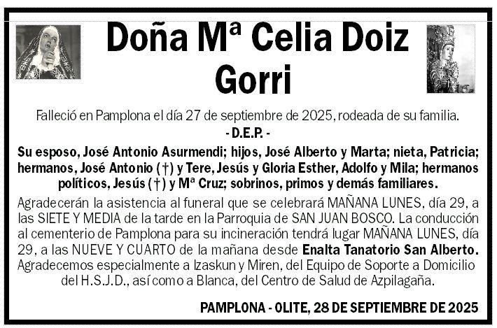 Mª Celia Doiz Gorri
