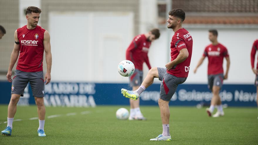 Fotos del entrenamiento en Tajonar previo al Osasuna-Sevilla / Iñaki Porto / Iñaki Porto