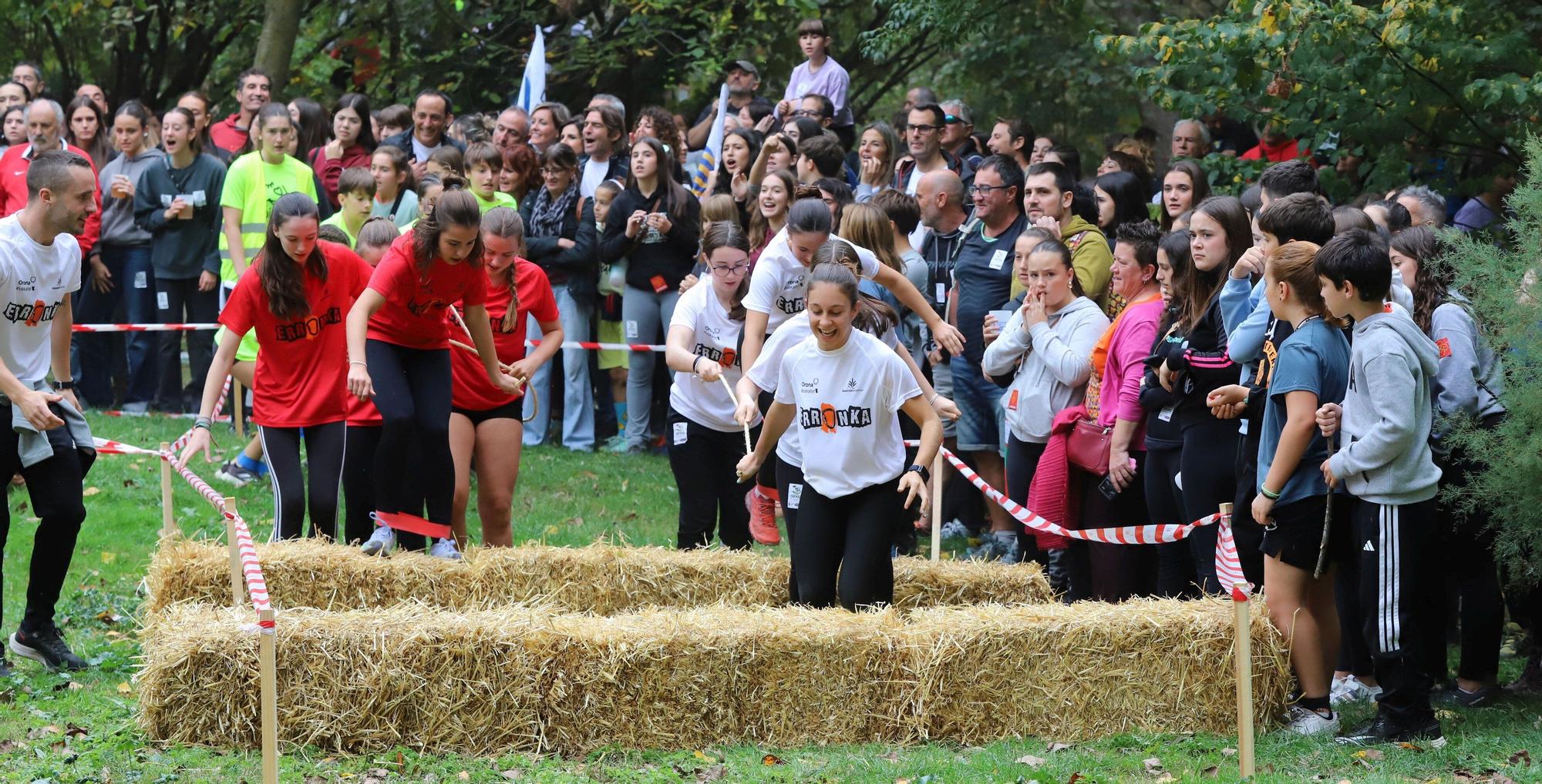 Fotos: Nafarroa Oinez 2025 en la ikastola Paz de Ziganda de Villava - Atarrabia