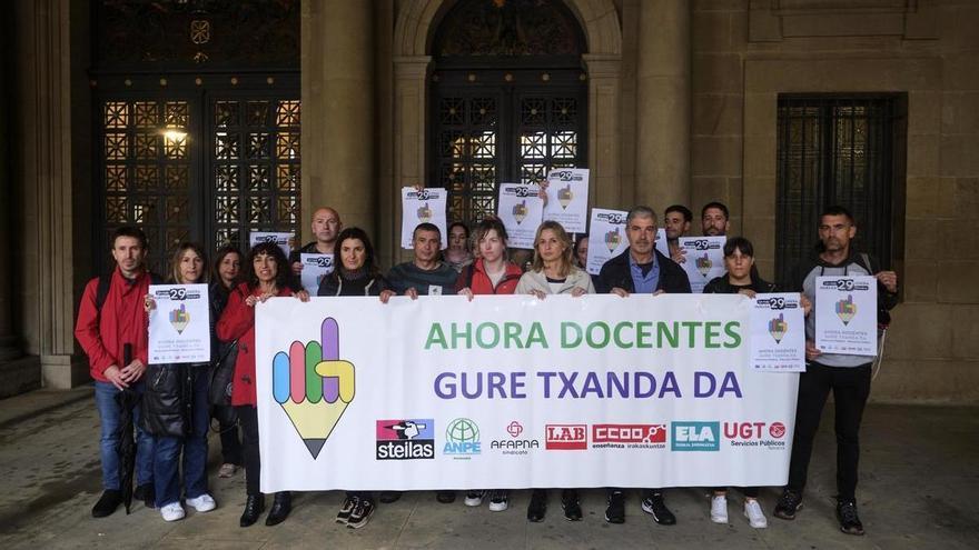 Los sindicatos convocan huelga en la educación pública para el 29 de octubre en Navarra