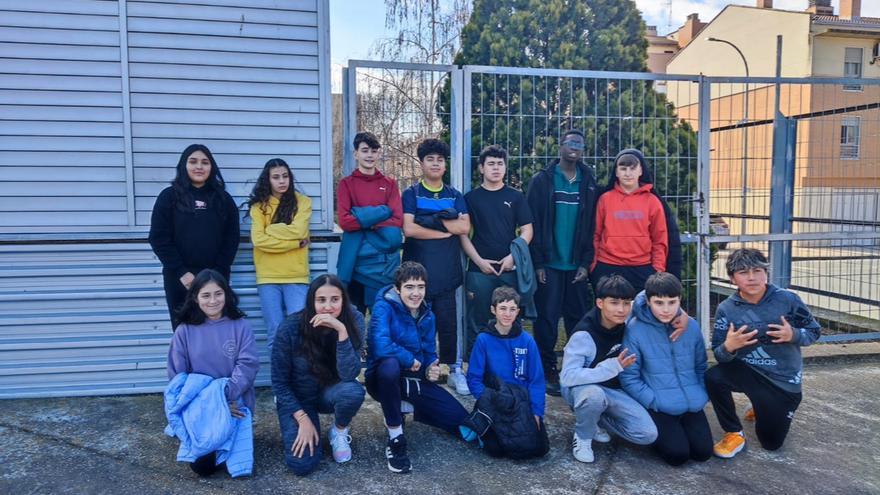 El alumnado de 2ºD, protagonista del proyecto.