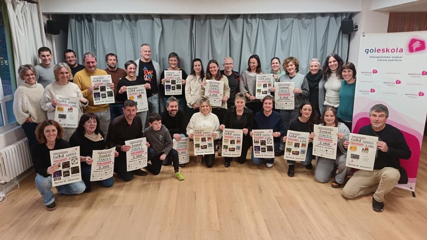 Debagoieneko Euskal Eskola Publikoaren jaia Eskoriatzan ospatuko da apirilaren 18an