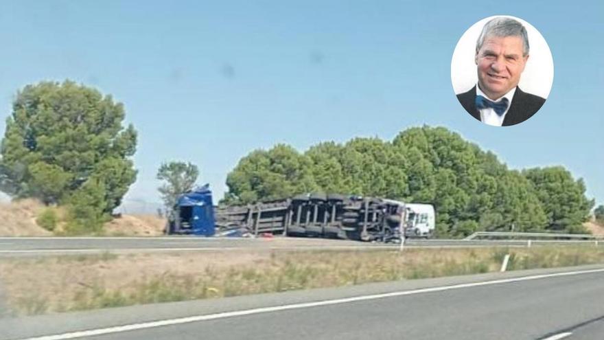 El fallecido en accidente en Olite: padre de una hija y albañil jubilado originario de Cintruénigo