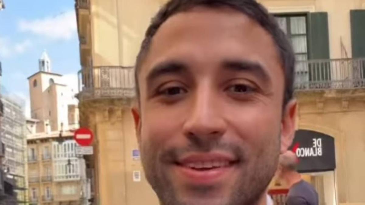 Un influencer de EEUU visita Pamplona y se queda sin palabras