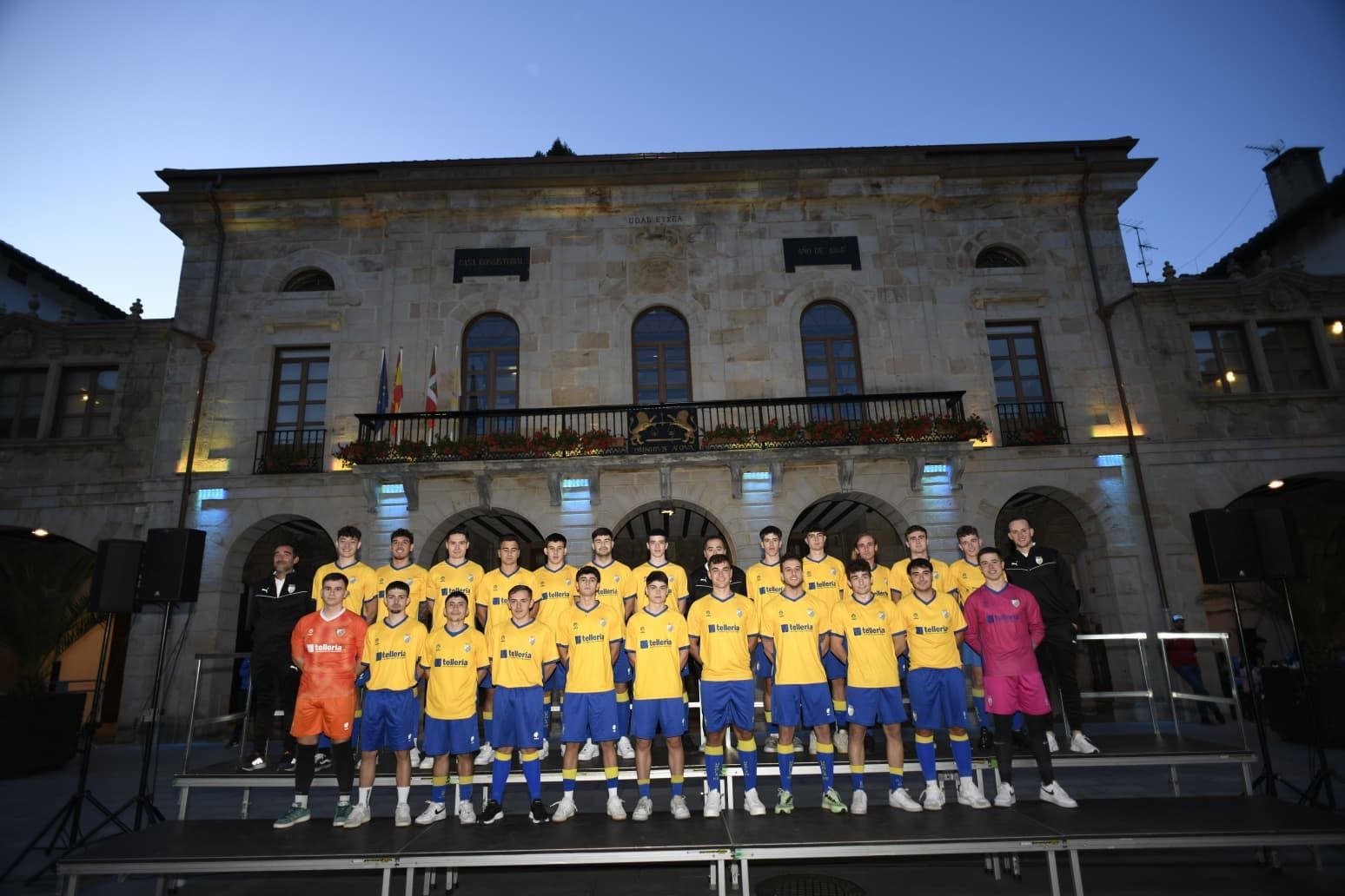 Presentación de los clubes deportivos de Urretxu y Zumarraga