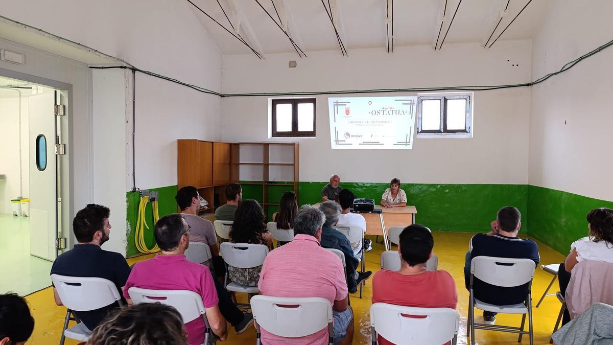 Inauguración del obrador en el Ostatu de Arizala (Yerri).