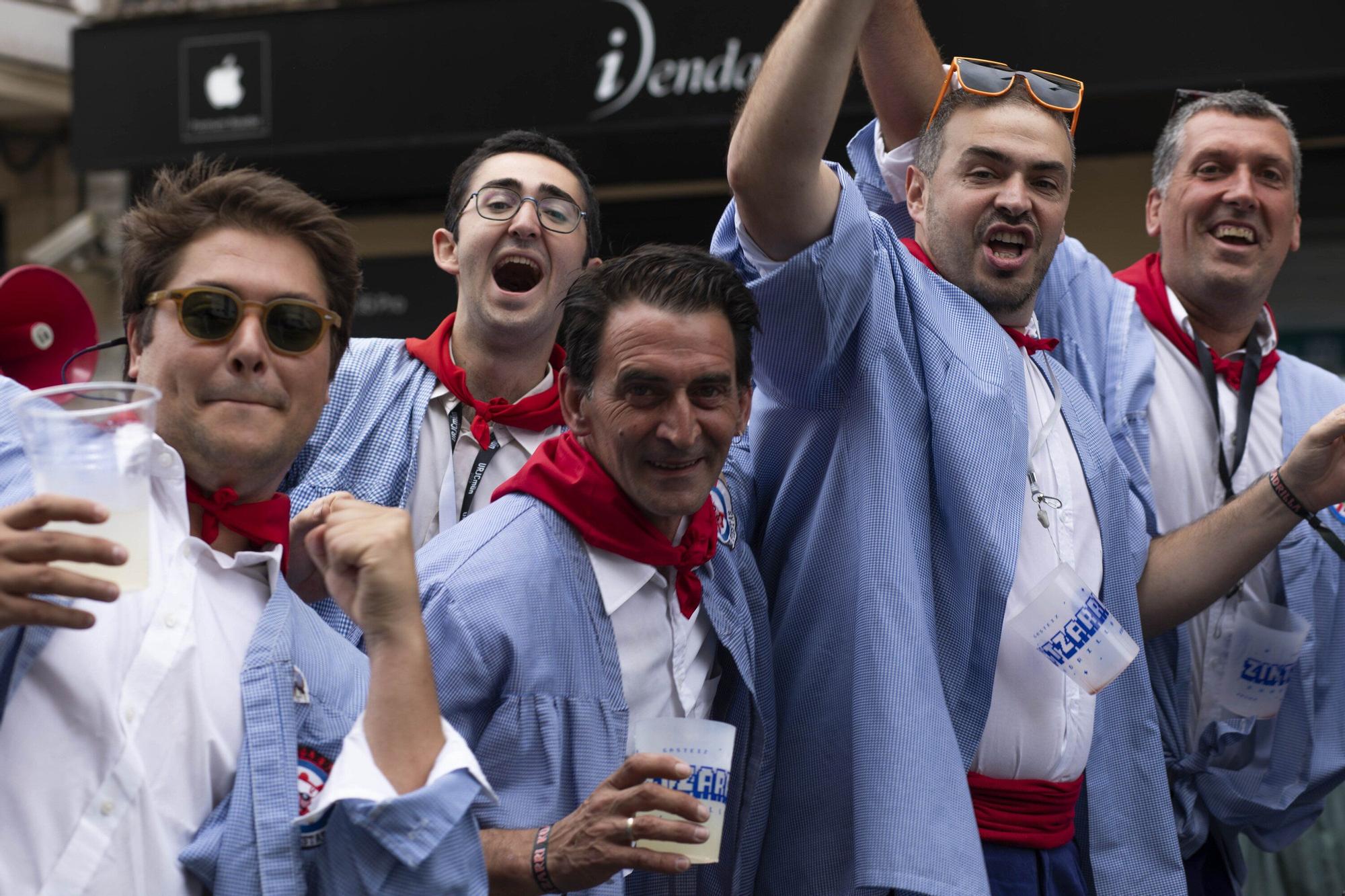 En imágenes: Ambiente en Vitoria el día de la Virgen Blanca