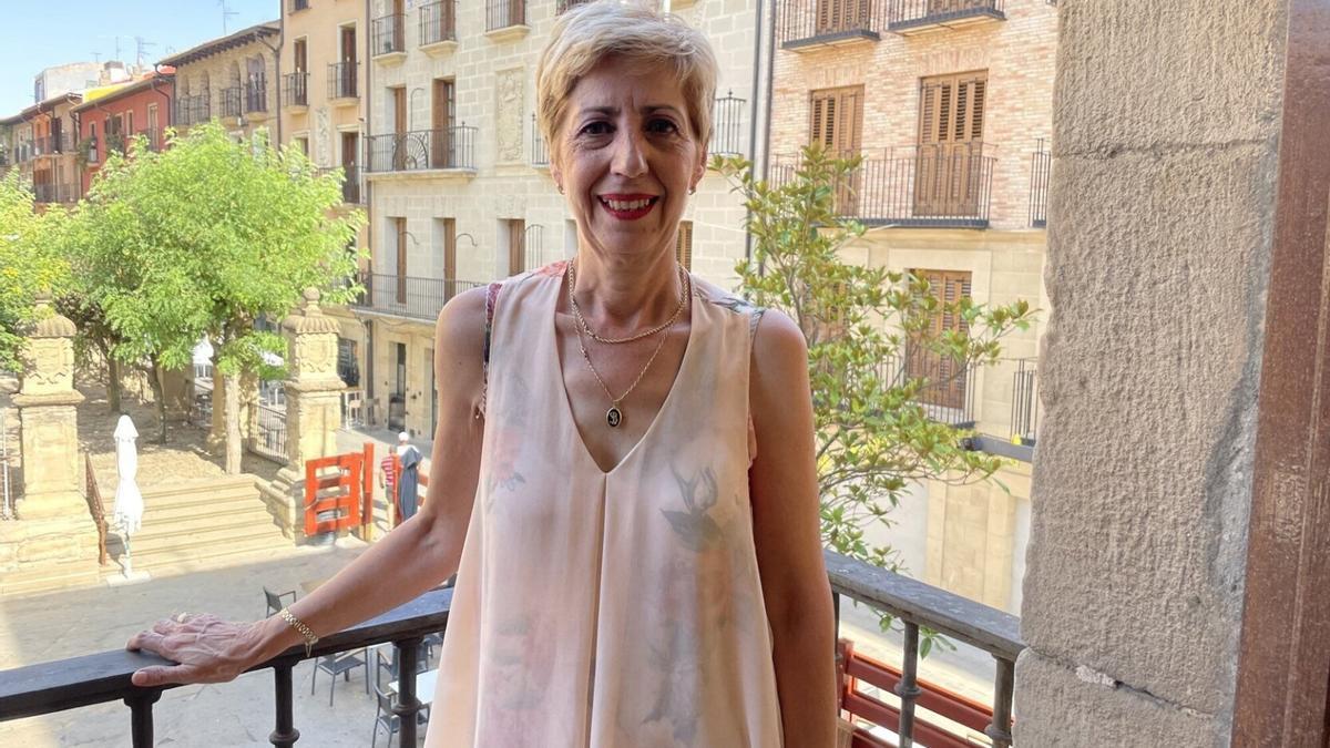 Yolanda González, alcaldesa de Viana.