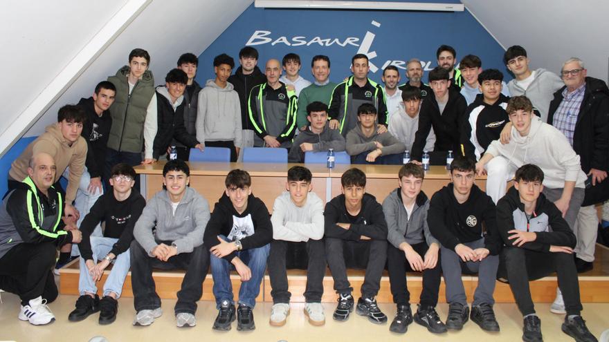 Comienza una nueva andadura de la Selección de Fútbol cadete de Basauri