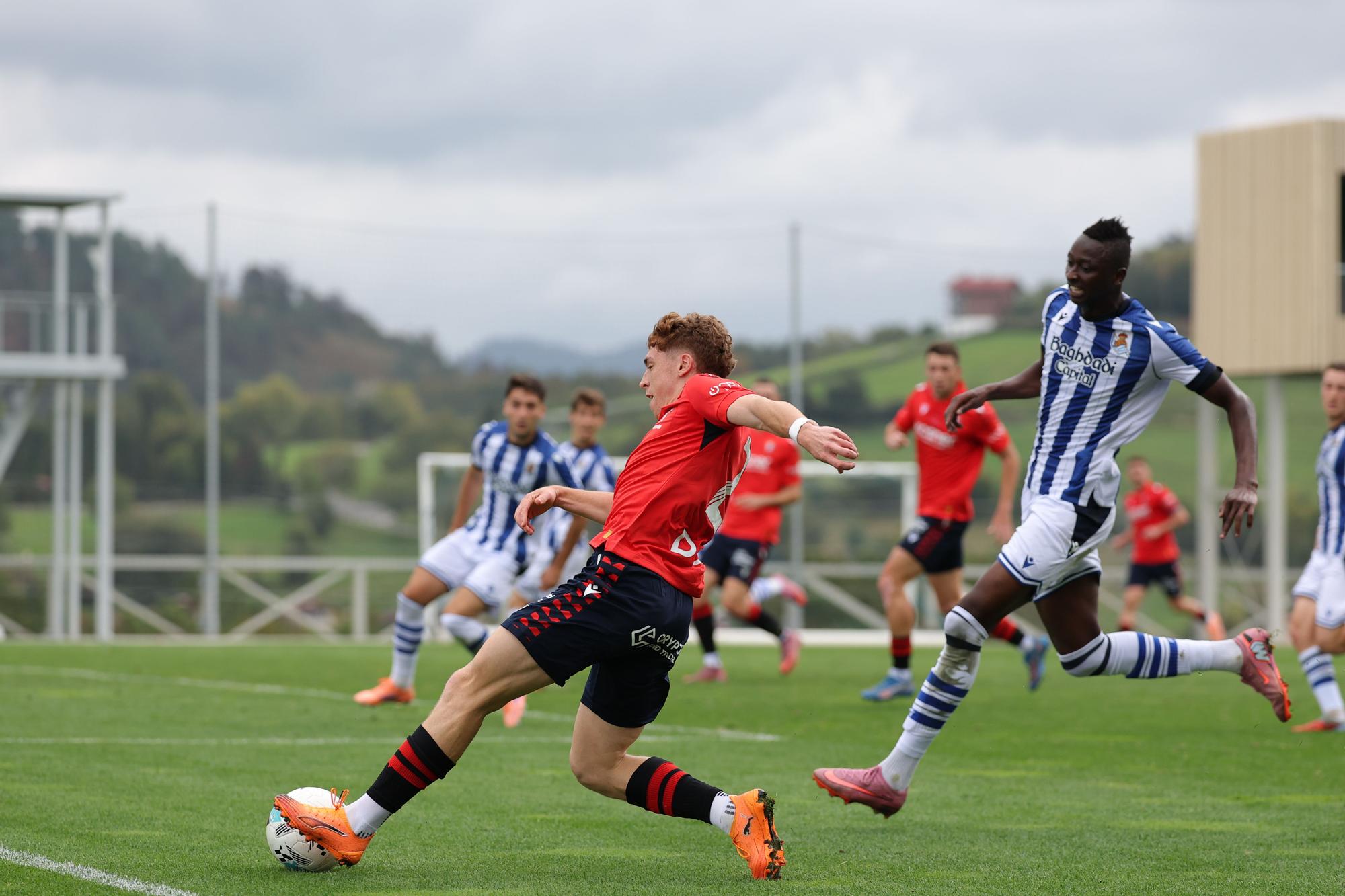 Fotos del partido amistoso entre Osasuna y Real Sociedad