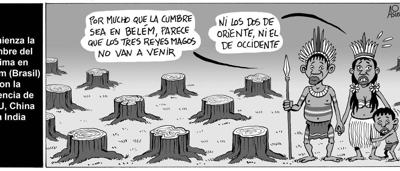 La tira de Asier y Javier del sábado 8 de noviembre de 2025