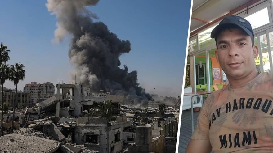 El grito de auxilio de Atta, un hombre atrapado entre los escombros de la guerra en Gaza