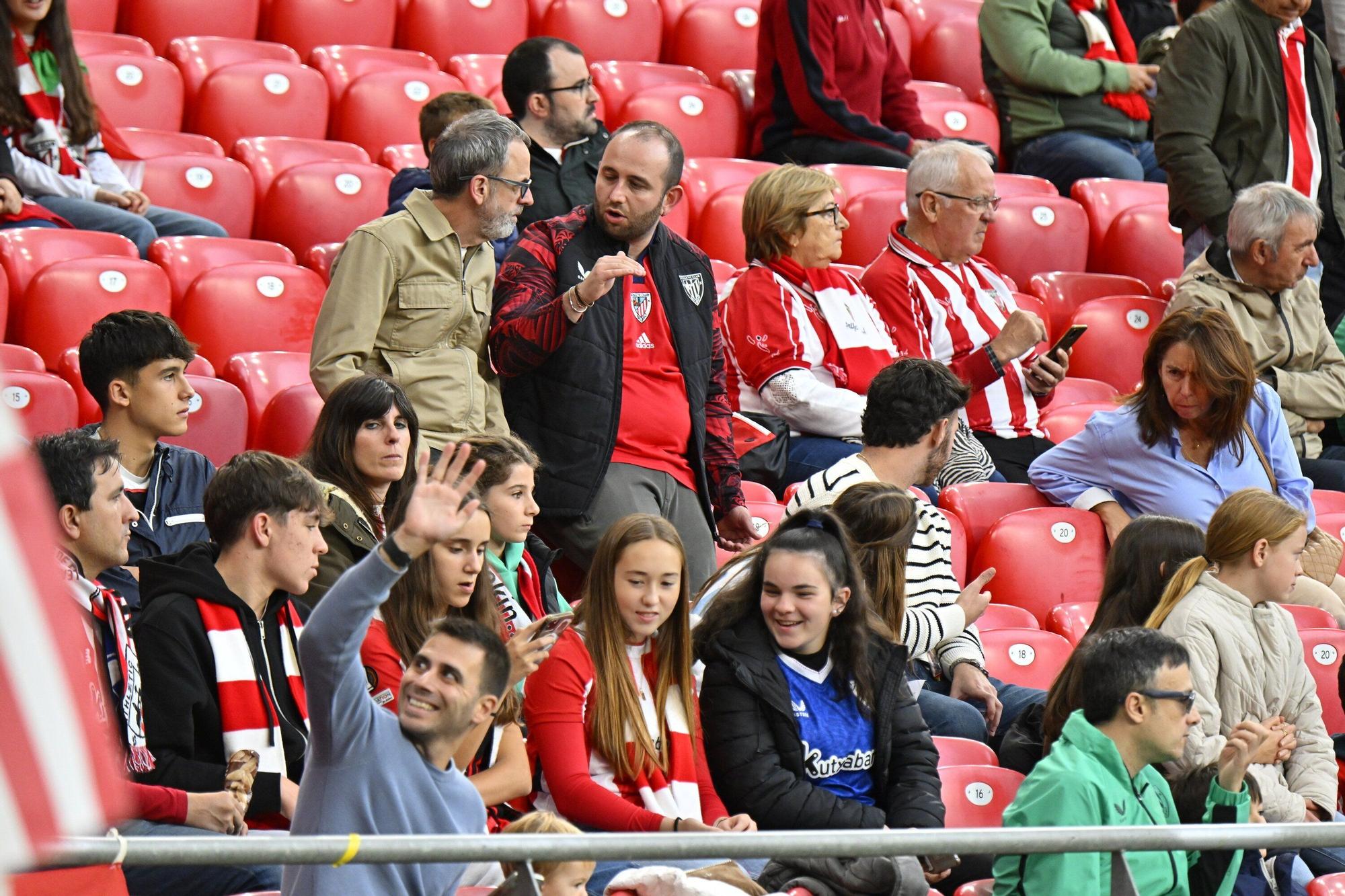 En imágenes: búscate en nuestra galería de la grada del Athletic-Getafe