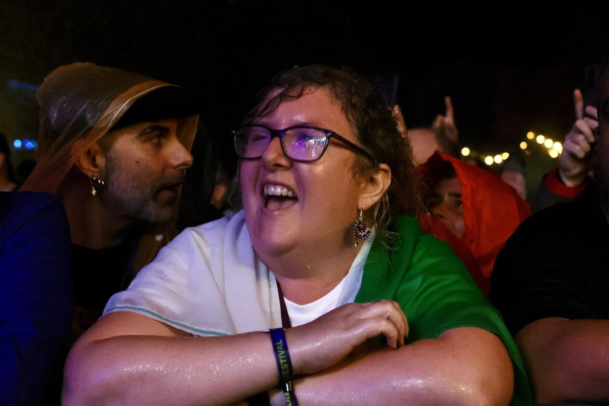 En imágenes: así están siendo los conciertos de este sábado del Azkena Rock Festival