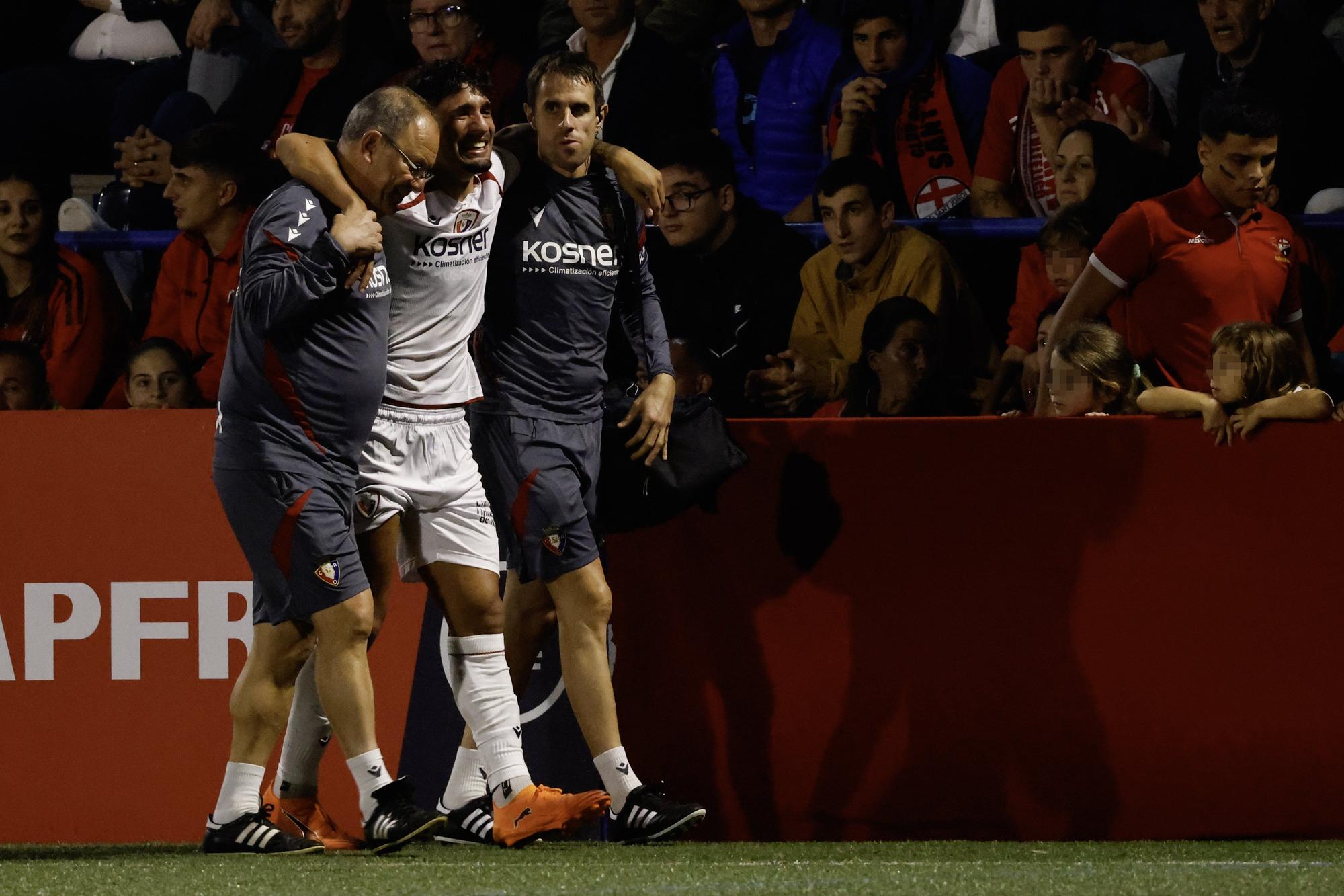 Fotos del partido de Copa del Rey Sant Jordi-Osasuna