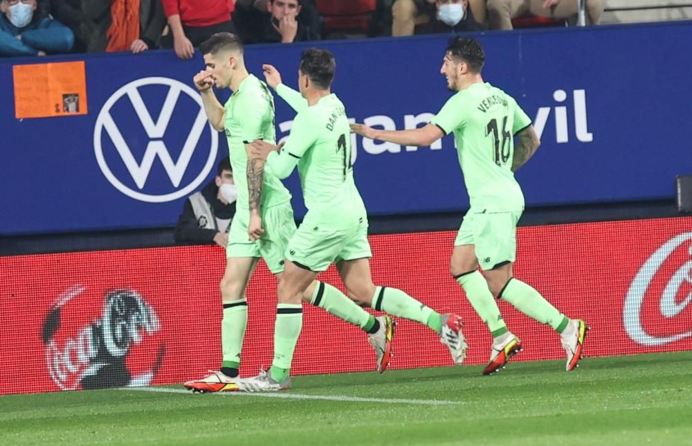 Imágenes del Osasuna-Athletic