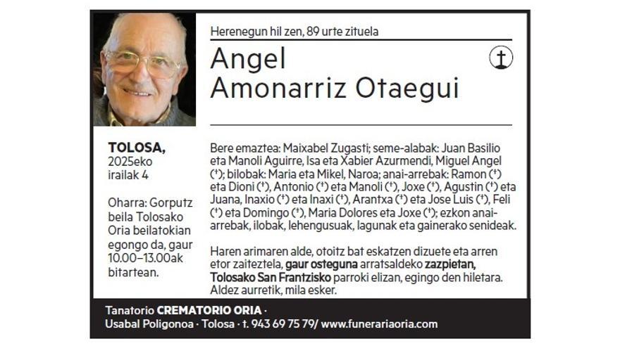 ANGEL AMONARRIZ OTAEGUI