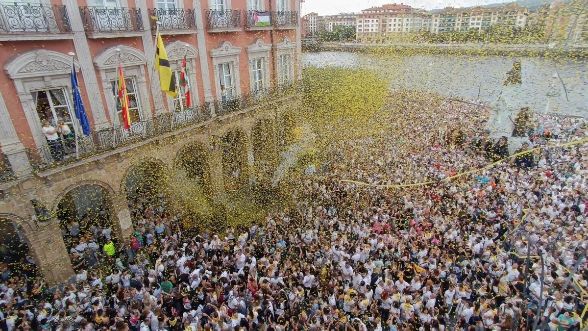 Portugalete vivió unas fiestas sin incidentes y que reunieron a decenas de miles de personas.