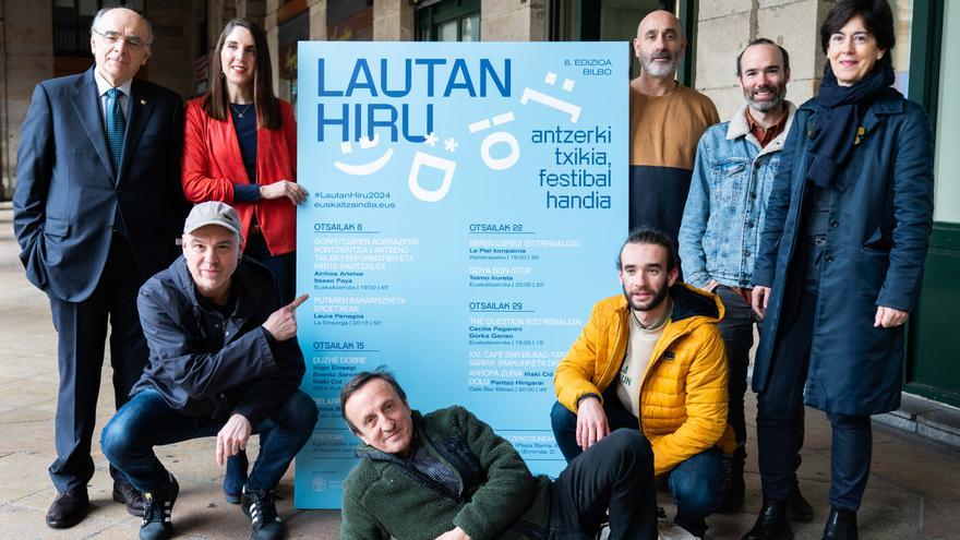 Martxan da &#039;Lautan hiru, antzerki txikia festibal handia&#039; jaialdiaren seigarren edizioa