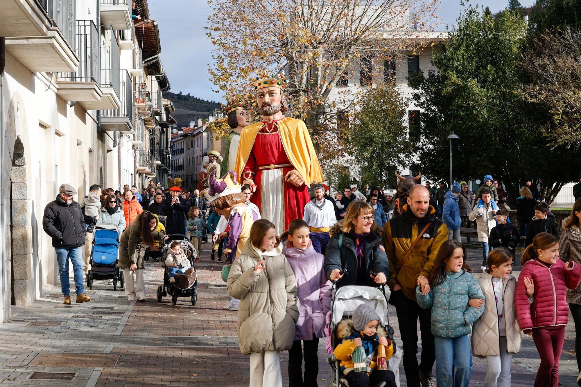 Fotos del día de San Andrés en Villava