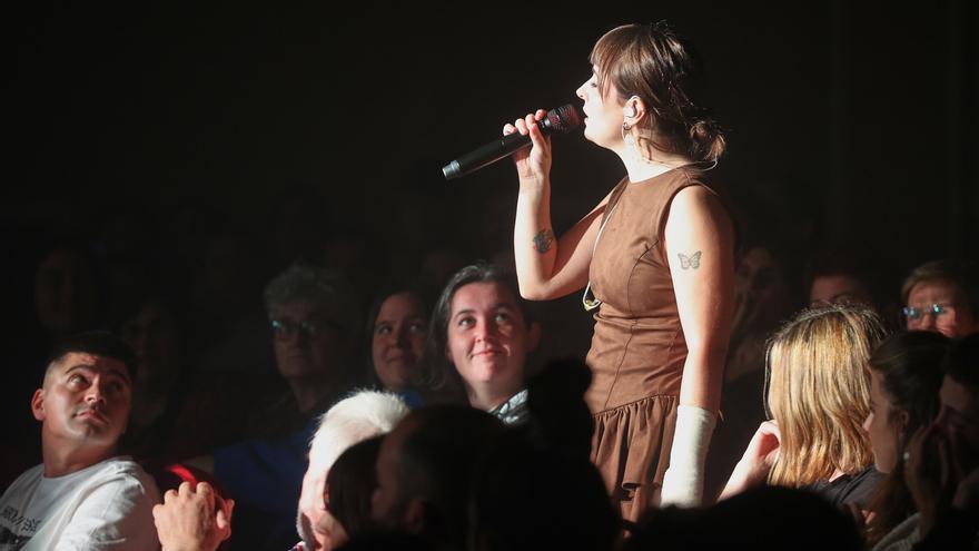 Fotos del concierto de Olaia Inziarte en el Teatro Gayarre