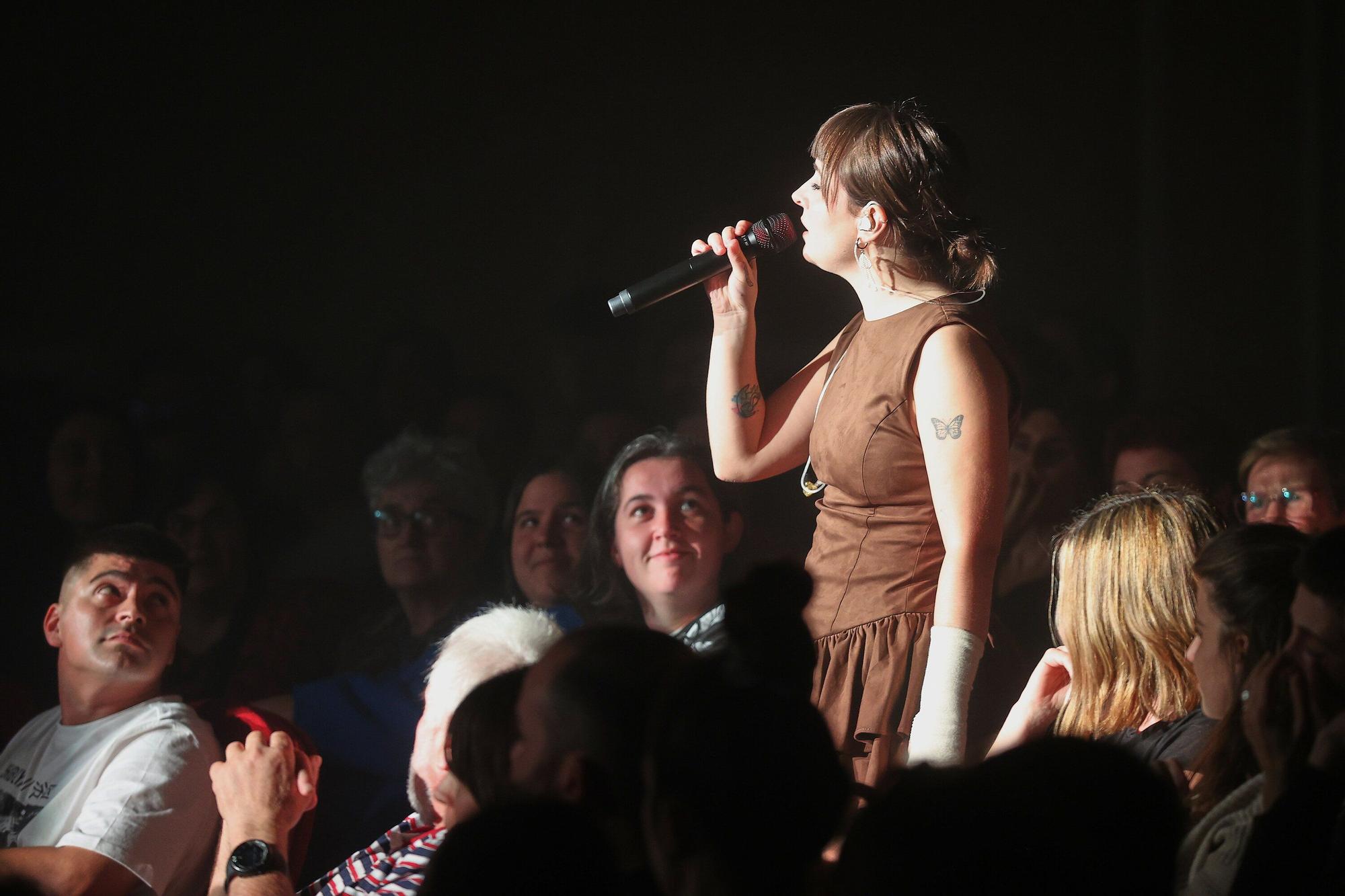 Fotos del concierto de Olaia Inziarte en el Teatro Gayarre